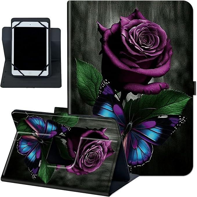 Purple Rose Butterfly
