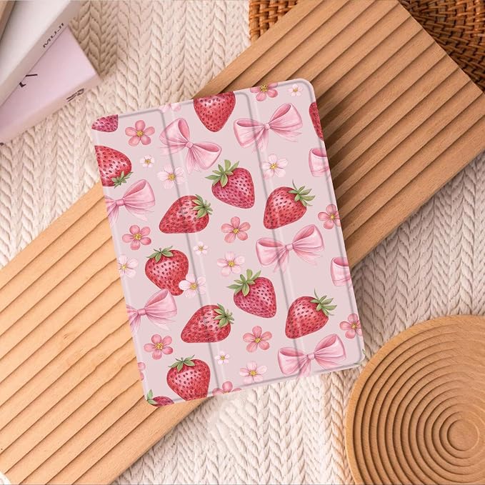 Pink bow strawberry 014