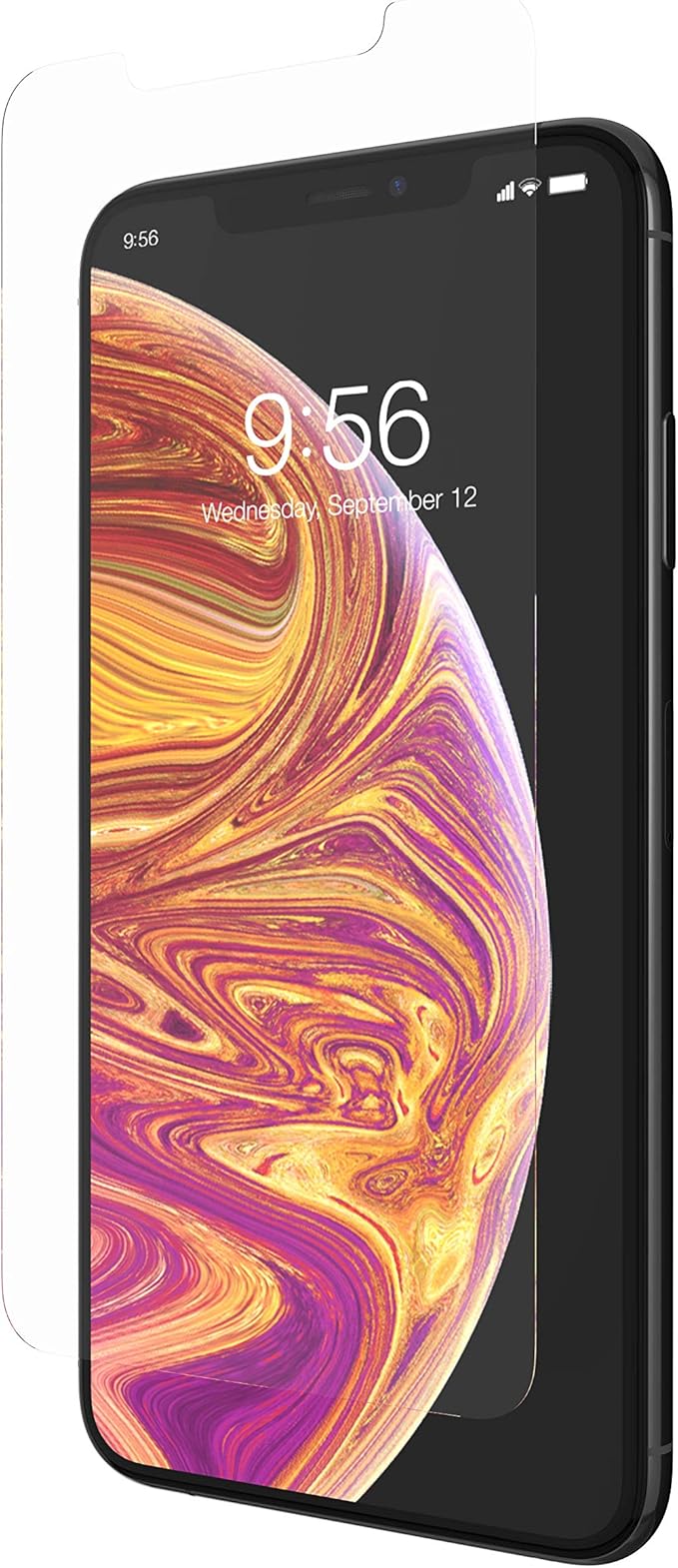 ZAGG InvisibleShield Glass+ Anti-Glare - Blocks Glare from your device - Made for Apple iPhone XS Max Clear (200102060)