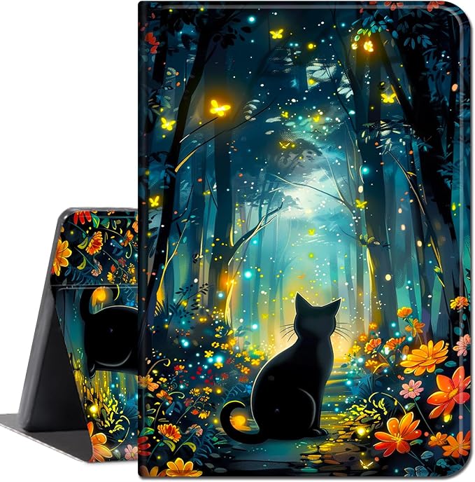 forest Flowers and Cat -1899