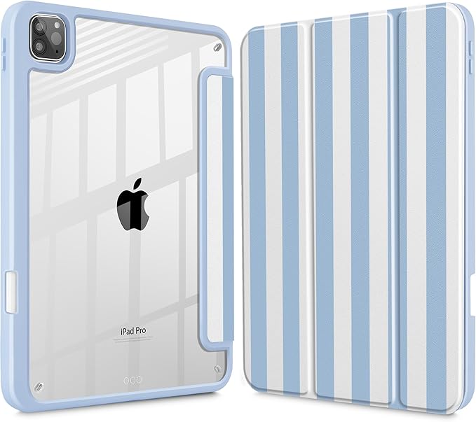 Striped Blue