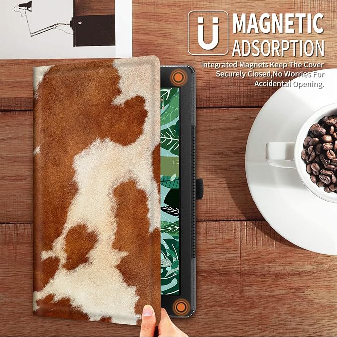 Cow Hide Animal Print Brown
