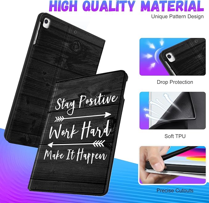 8-for iPad 9.7-Black Word