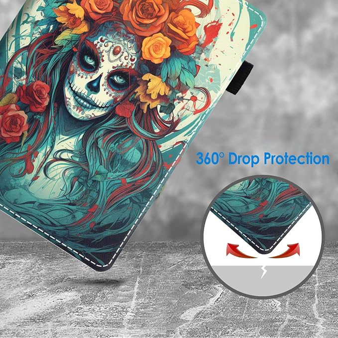 Sugar Skull Girl Flower