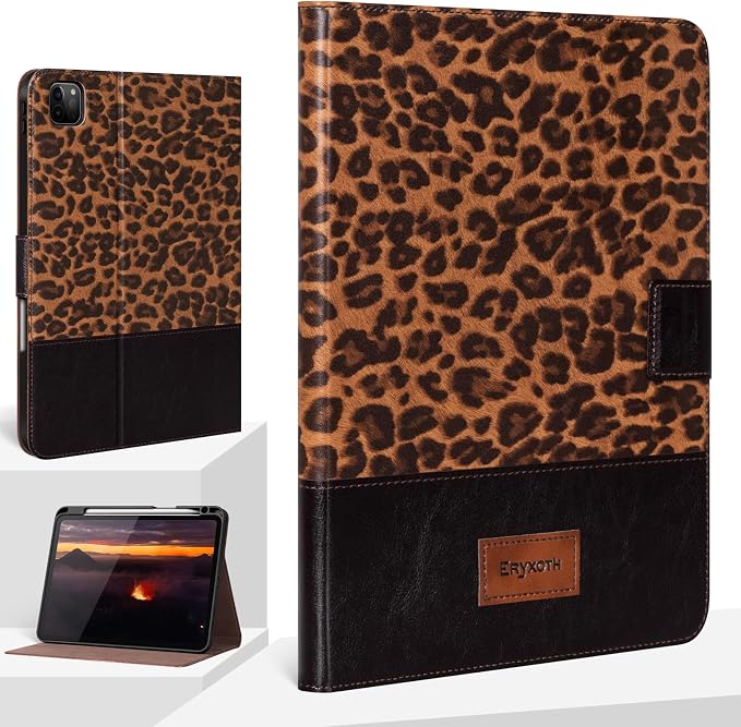 Dark Brown Leopard Print