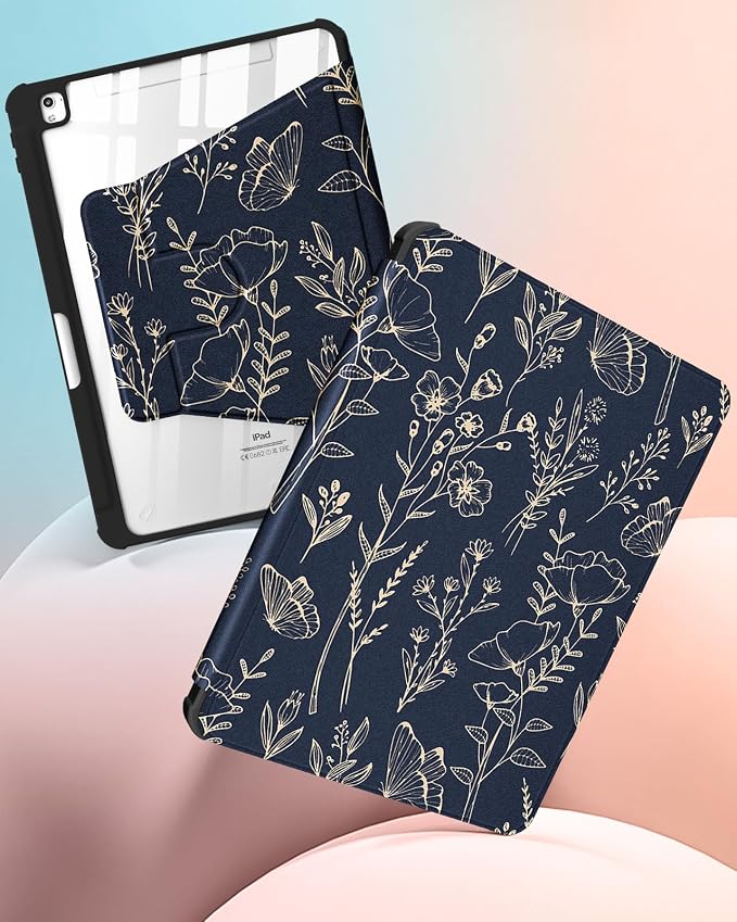 2-for iPad 789-Golden Flowers