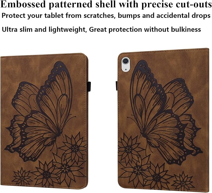 04# Flower Butterfly Brown