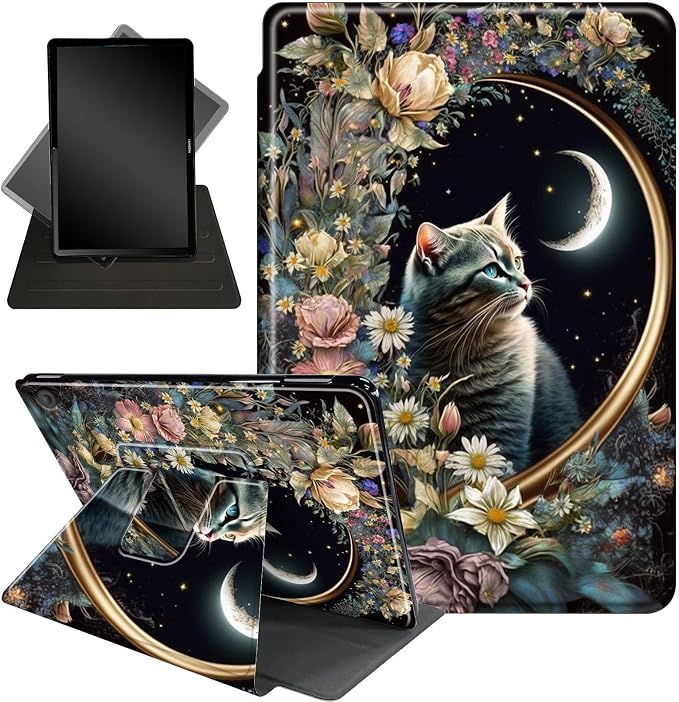 Cat Roses Floral Flowers