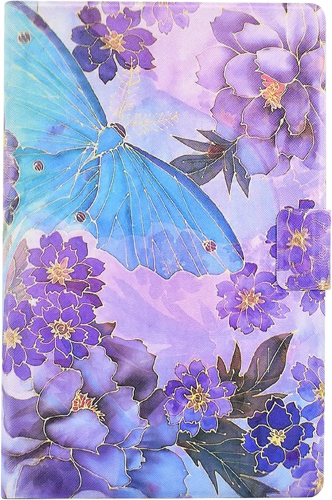 060# Purple Flower Butterfly