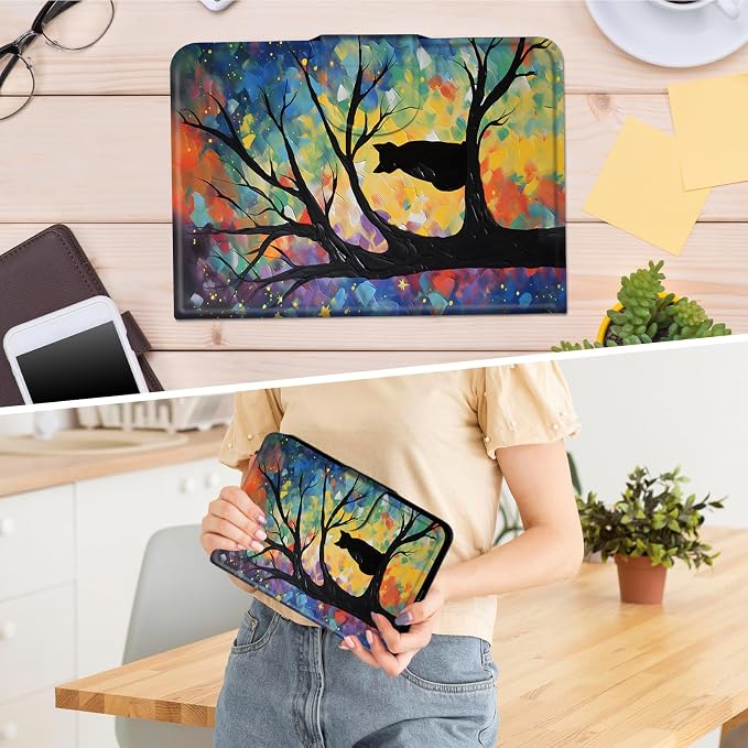 Art Black Cat Tree