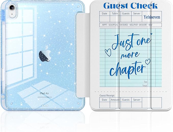 Blue Guest Check