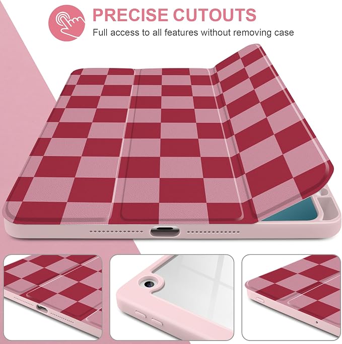 Pink Checkerboard
