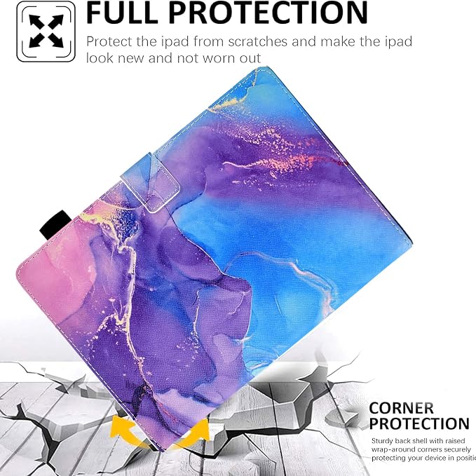 Purple Blue Marble