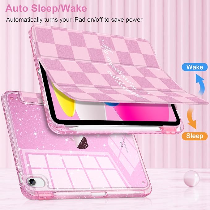 Pink Checkerboard