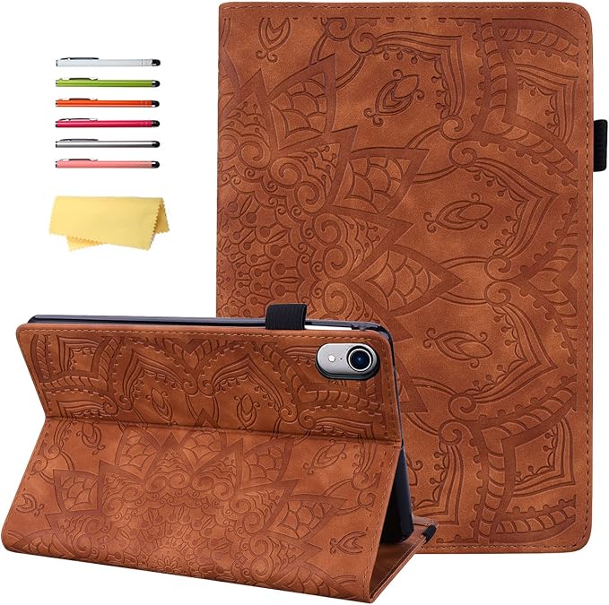 03# Brown Paisley Flower