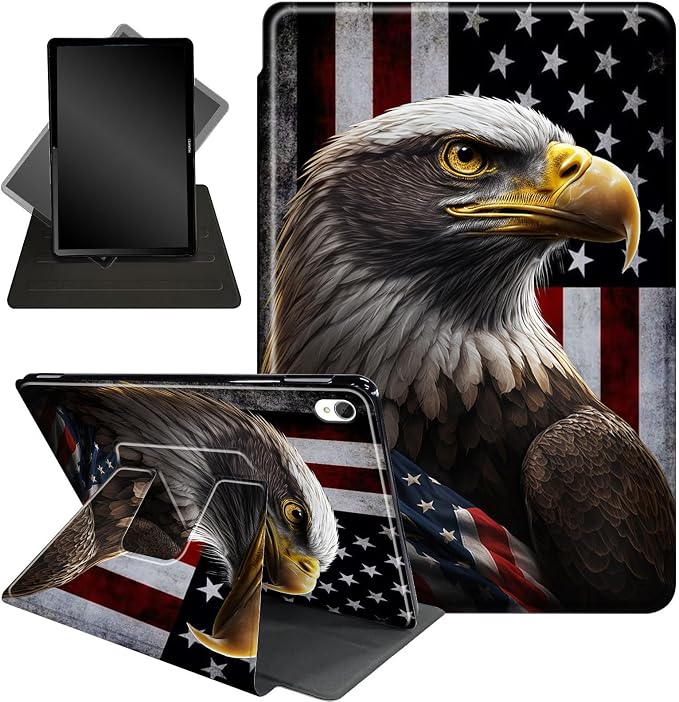 Cute Eagle American Flag