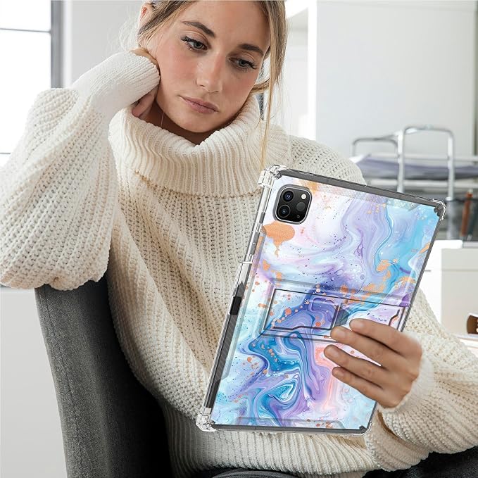 Blue Purple Marble