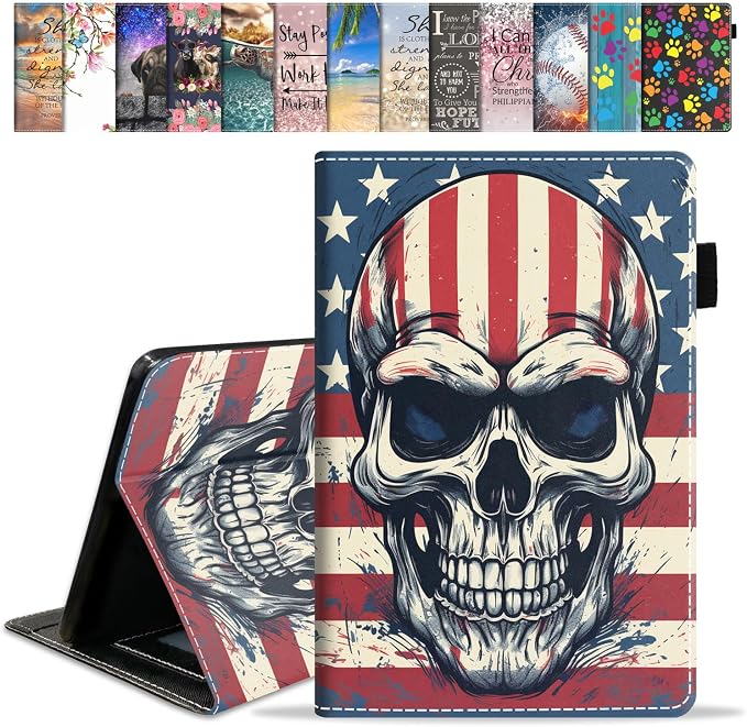 American Flag Skull