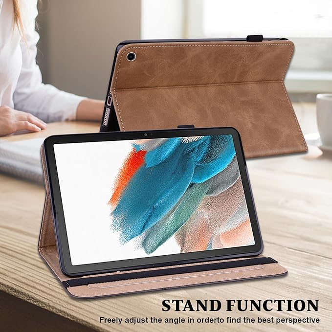 Case for Amazon Kindle Fire Max 11 Case (13th Generation 2023 Release) 11PU Leather Folio Stand Stylish Solid Color Cover for Fire 11 Tablet - Brown