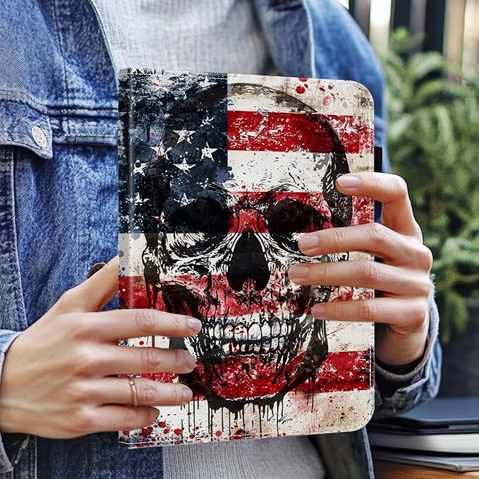 American Flag Skull