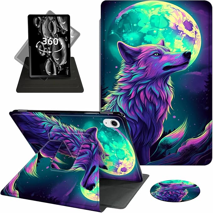 Glitter Wolf Moon