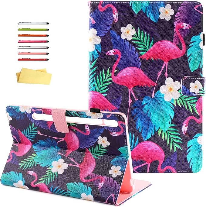 05# Palm Leaf Flamingo