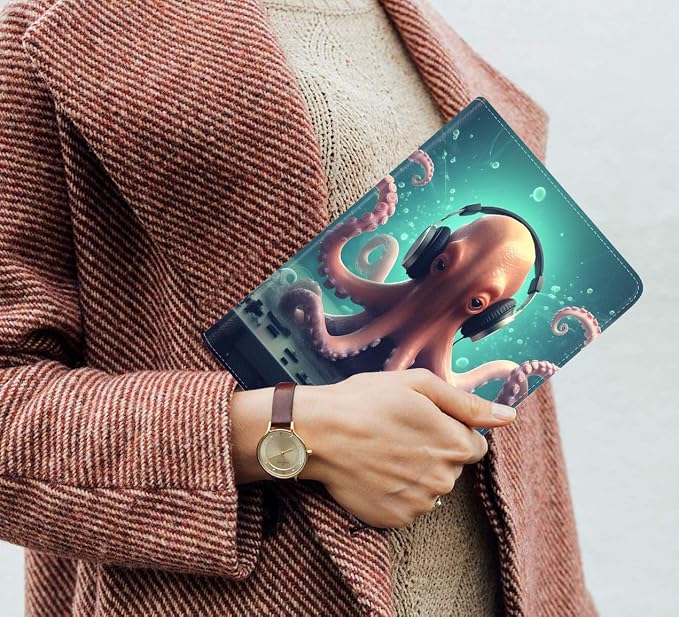 Octopus DJ Playing Music