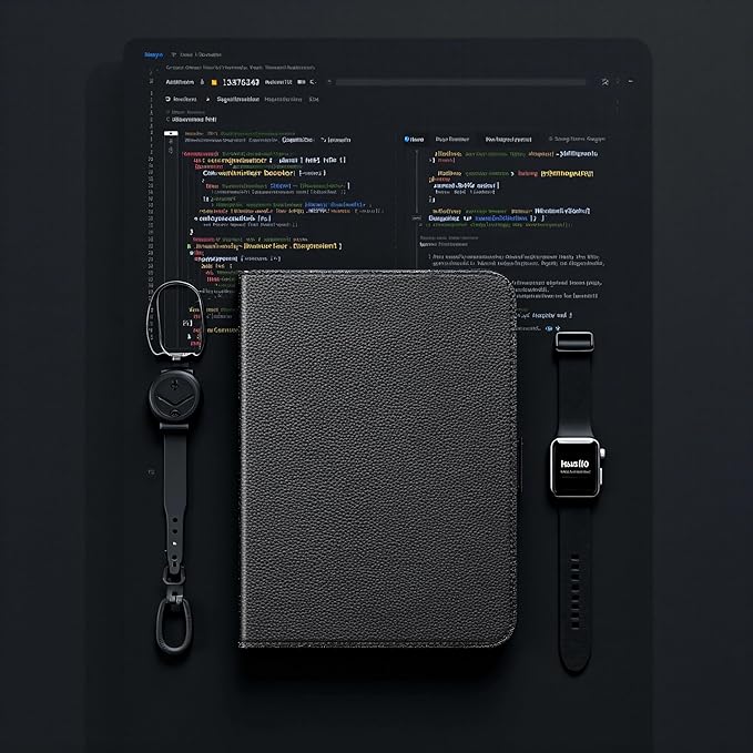 Leather Case for iPad 11th/10th Gen (11&amp10.9 inch 2025-2022) | Shockproof Smart Cover | Adjustable Stand | Auto Wake/Sleep | Multiple View Angles | Black