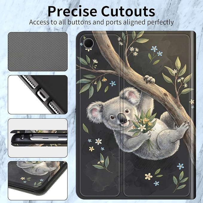Cute Koala Bear Floral