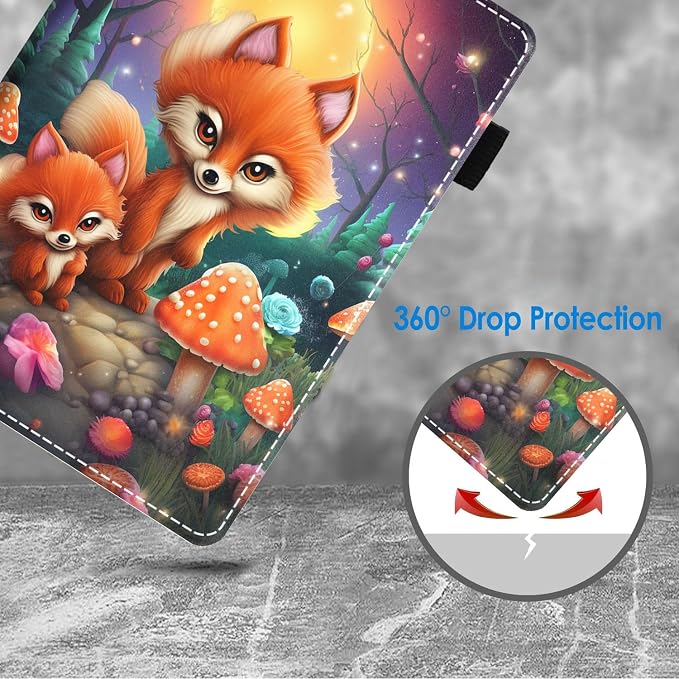 Fox and Mushroom