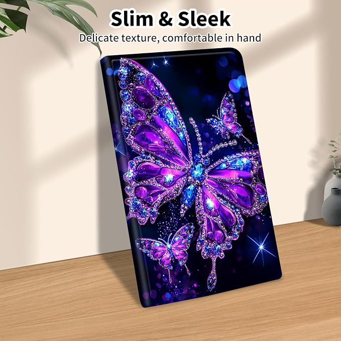 Glitter Purple Butterfly