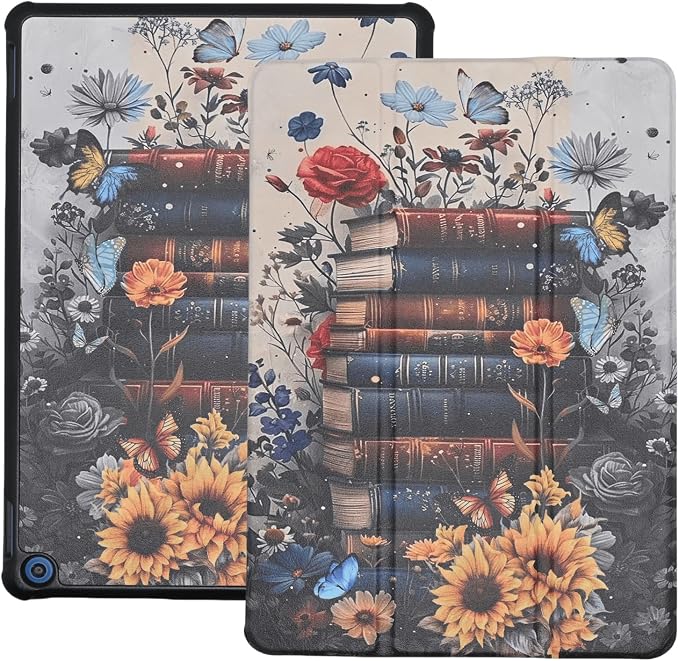 Book and Flowers