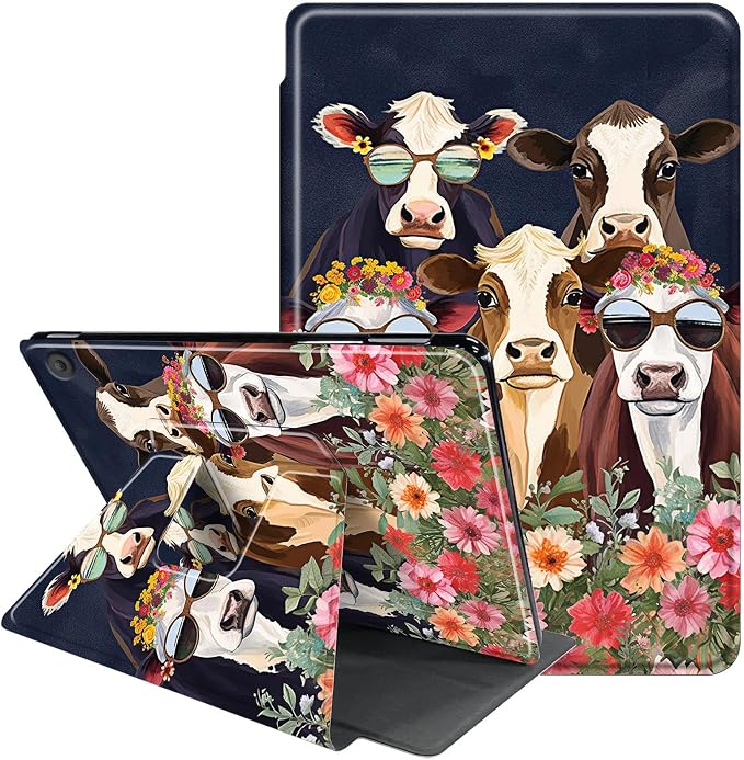 Cows with Flower