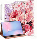 ALILANG Case for Samsung Galaxy Tab S10 FE+/ S10 FE Plus 13.1 Inch 2025 Folio Book Style Shockproof Folding Stand Cover for Samsung S10 FE Plus (SM-X620/SM-X626/SM-X626B) -Oil Painted Roses