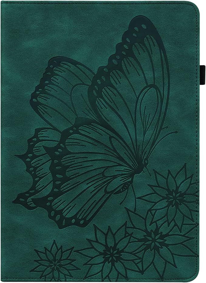 08# Flower Butterfly Green