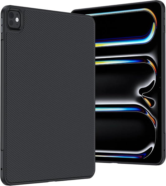 BENKS ArmorPro Case for iPad Pro 11 Inch (M5 2025/ M4 2024) Slim &amp Lightweight Shockproof Cover with Pencil Holder Supports Apple Pencil Charging Built with Dupont Kevlar Fiber and TPU