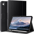 auaua Case for iPad (A16) 11th Generation 11 Inch 2025 iPad 10th Generation 10.9 Inch 2022 with Pencil Holder and Pocket Typing Angle Muti-Stand Magnetic Closure Auto Sleep/Wake (Black)