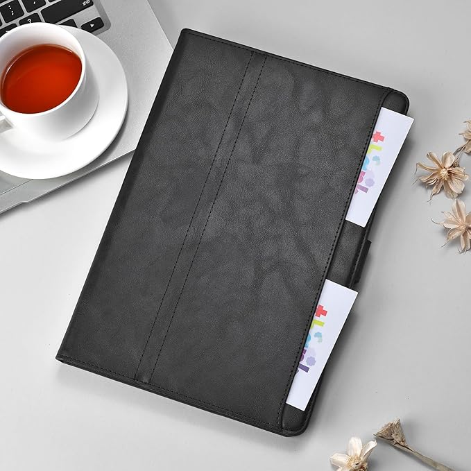 Case for Samsung Galaxy Tab A11+/A11 Plus/A9+ Plus 5G Tablet 11 Inch 2026/2023 (SM-X230/X236/X238/X210/X216/X218u) with PocketMagnetic ClosureMulti Angle CoverAuto Sleep/WakeBlack