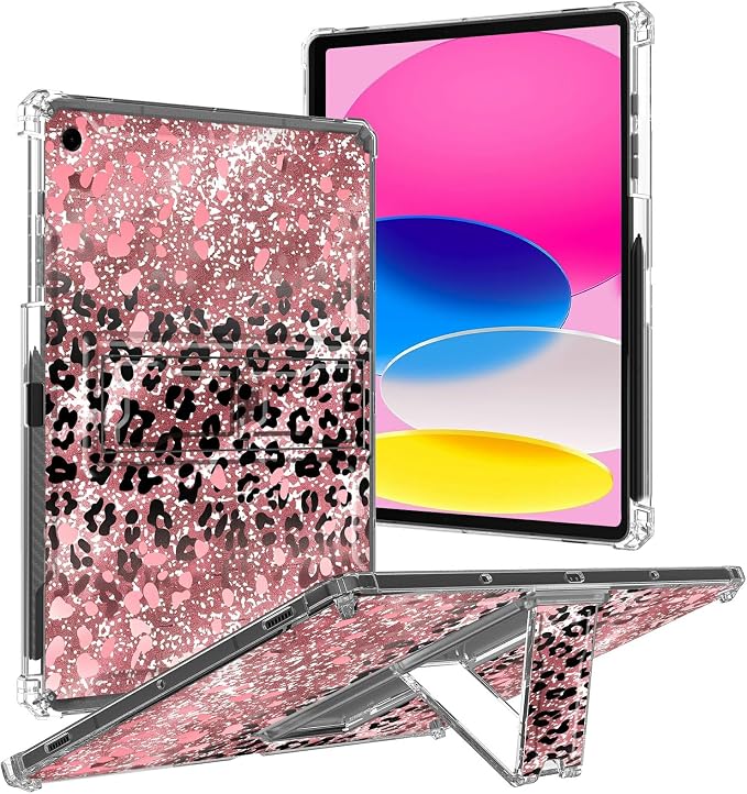 Pink Glitter Cheetah