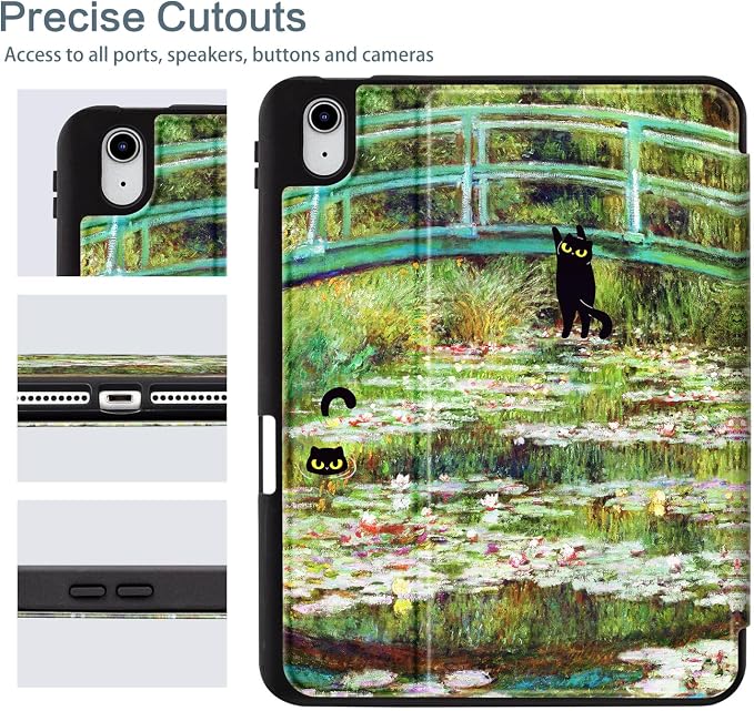 Water Lily and Cat