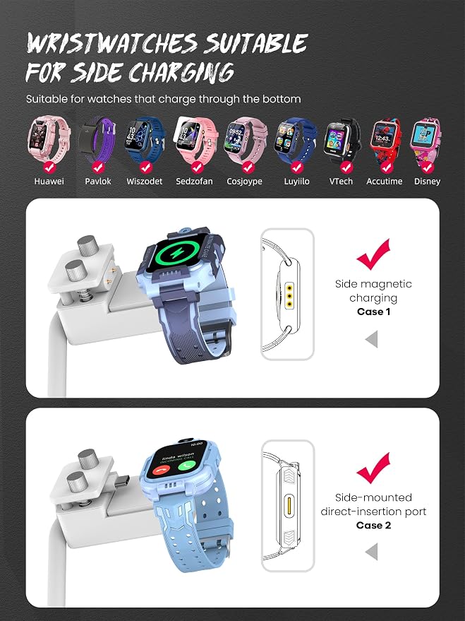 White Kids Watch Stand