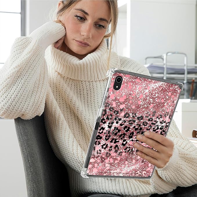 Pink Glitter Cheetah