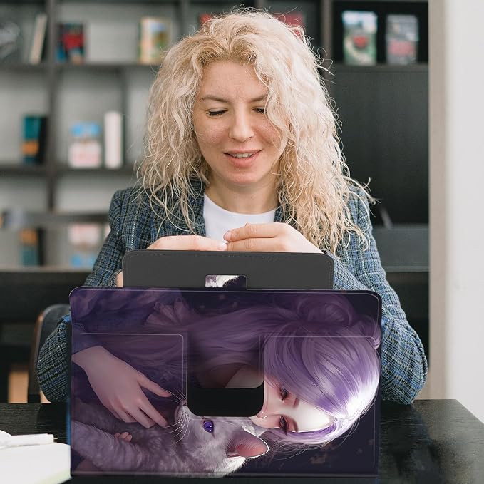 Woman Cat