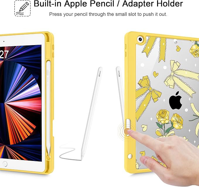 Bow & Rose Yellow