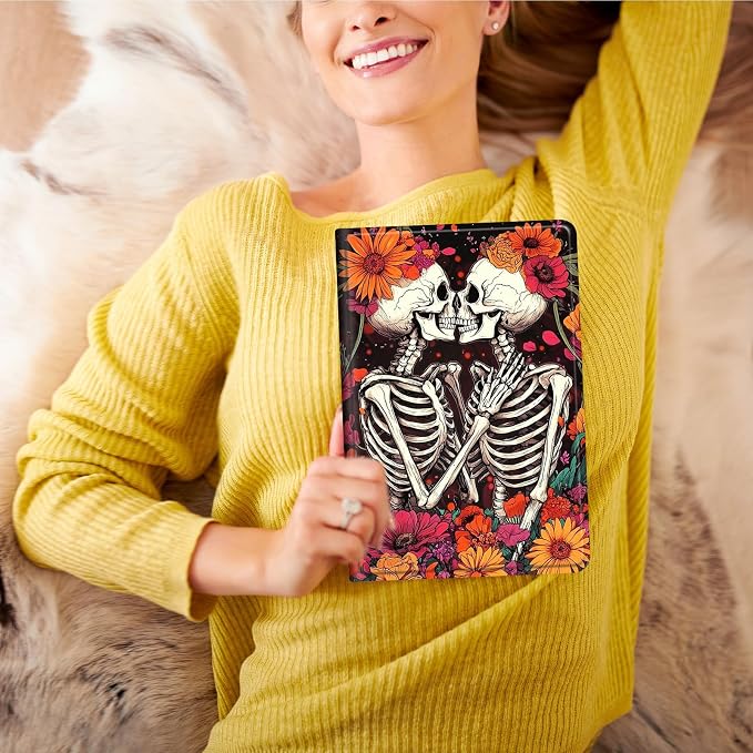 Flowers Skeleton Lovers