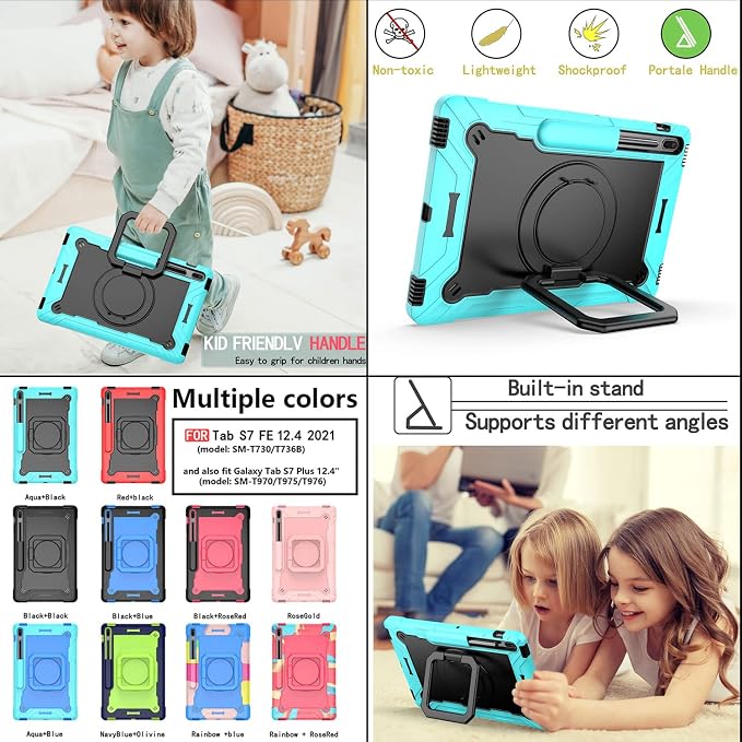 01# Aqua Green & Black
