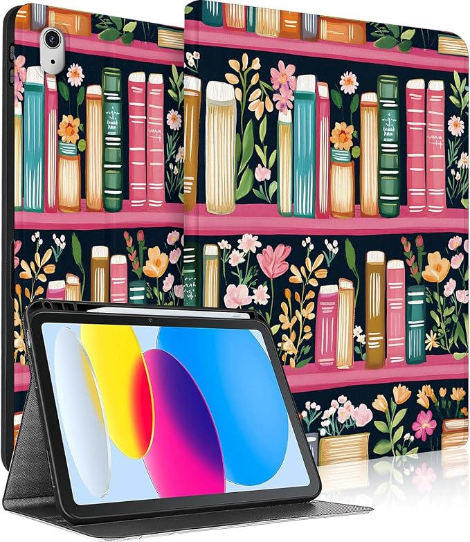 Floral Bookshelf
