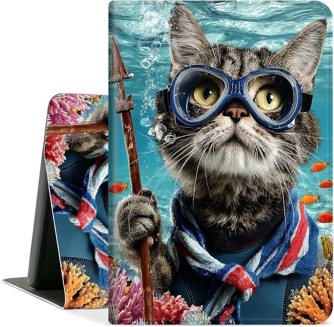 Funny Diving Cat