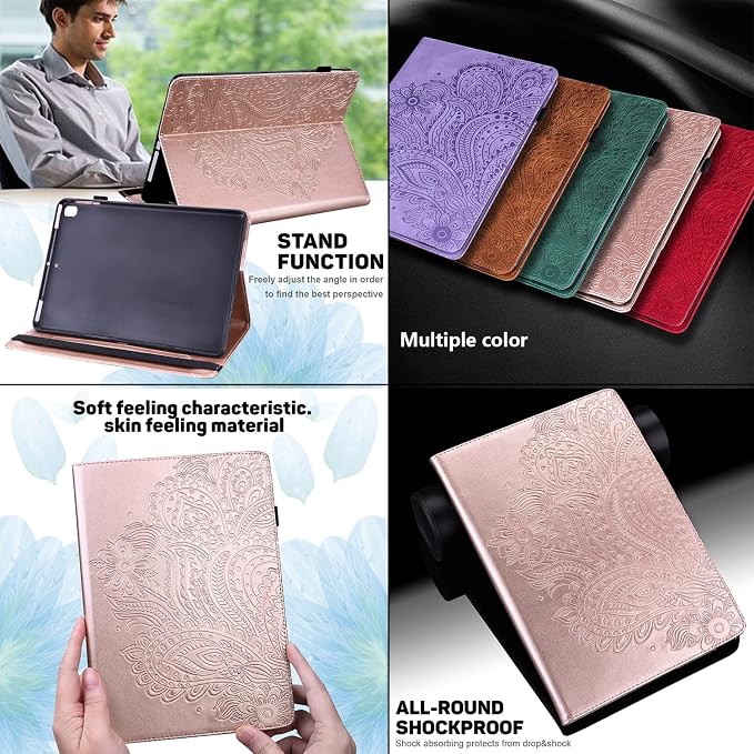 02# Rosegold Peacock Flower