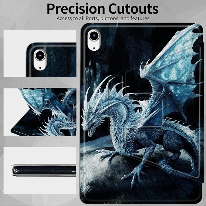 Blue Dragon With Wings